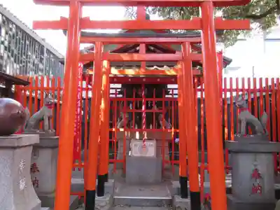 金綱稲荷神社の鳥居