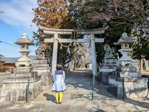 男山八幡宮の鳥居