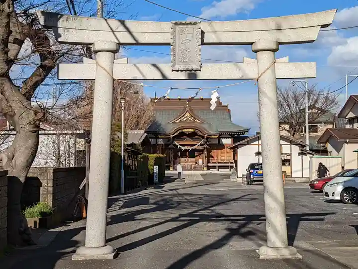 子守神社の鳥居