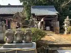 劒神社の狛犬