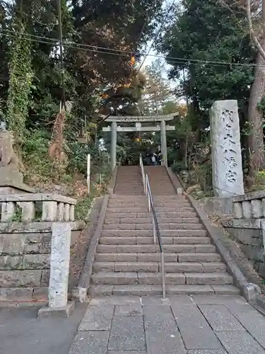 代々木八幡宮の鳥居