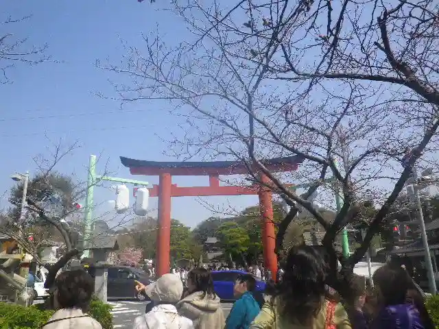鶴岡八幡宮の鳥居