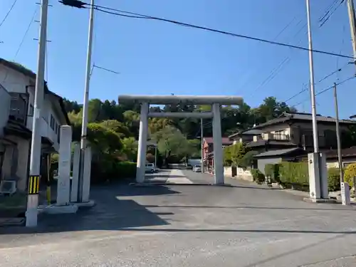 稲田神社の鳥居