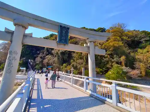 八百富神社の鳥居