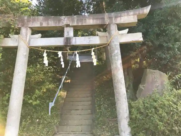 山神社の鳥居