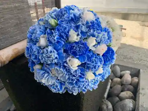 上尾御嶽神社の手水舎