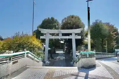 町田天満宮の鳥居