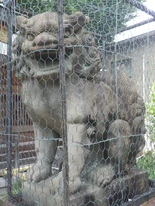 山王神社の狛犬