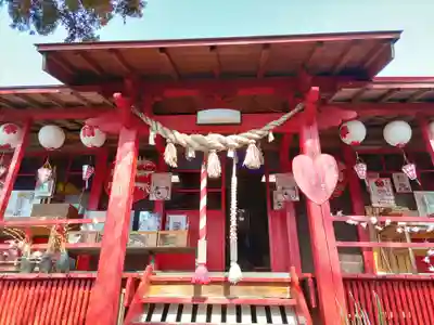 鹿角八坂神社の本殿・本堂