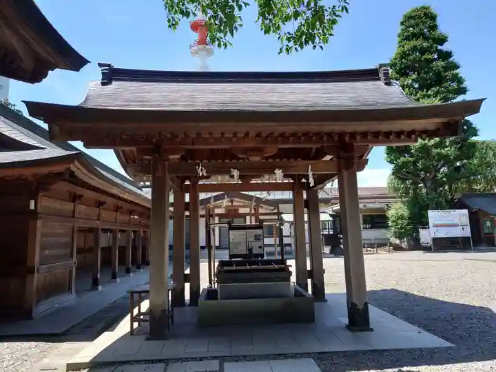 宇都宮二荒山神社の手水舎