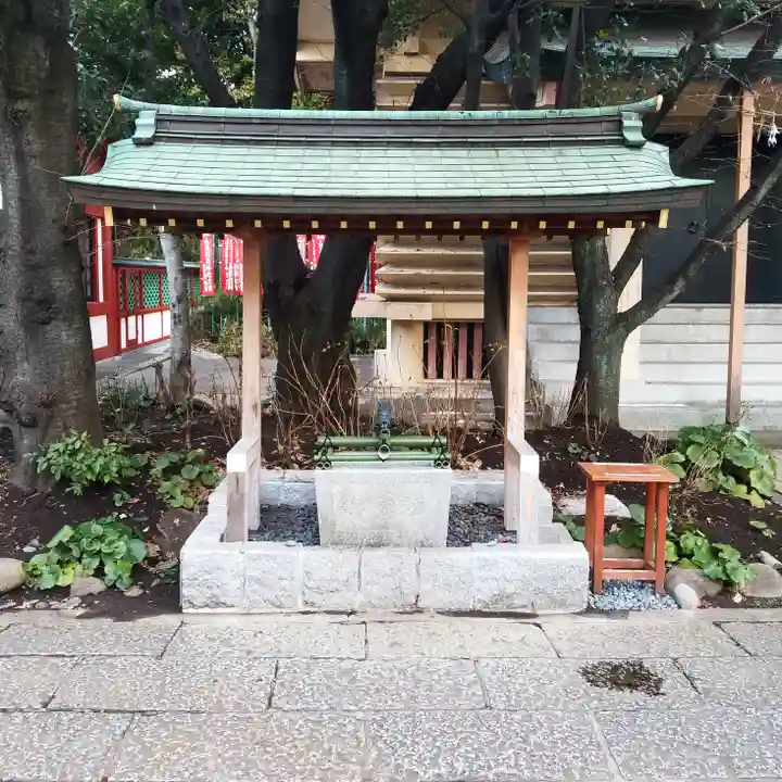 日枝神社の手水舎
