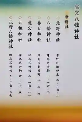 鷺宮八幡神社(東京都)