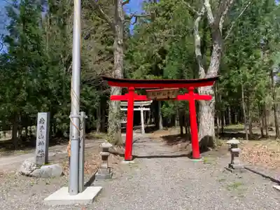 岩手山神社の鳥居