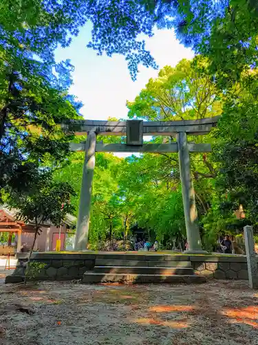 矢作神社の鳥居