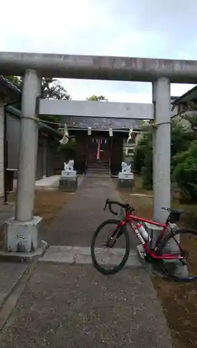 国府台道明寺飛地天満宮の鳥居