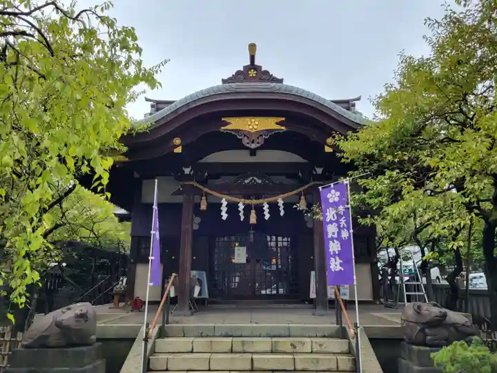 牛天神北野神社の本殿・本堂