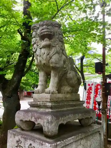 若宮八幡社の狛犬