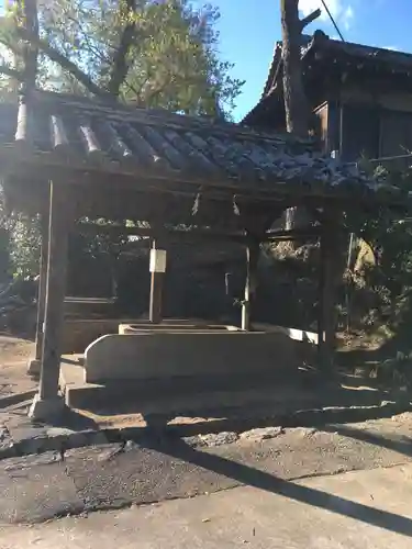 内海八幡神社の手水