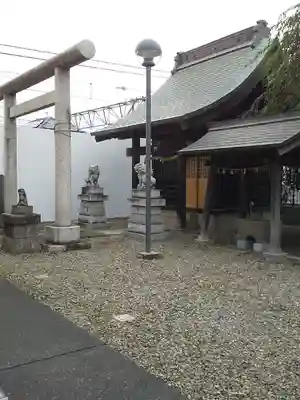 白山神社の鳥居