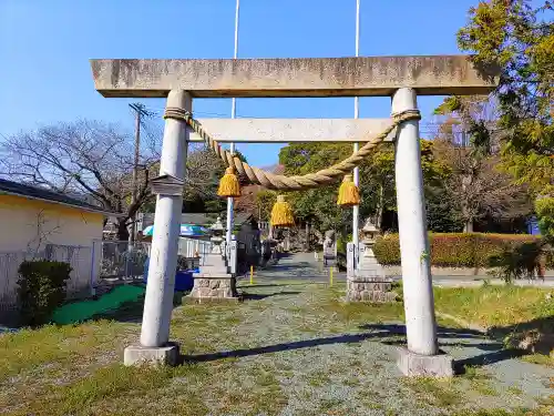 神明社（大塚町）の鳥居