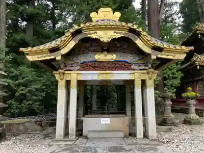 日光東照宮の手水舎