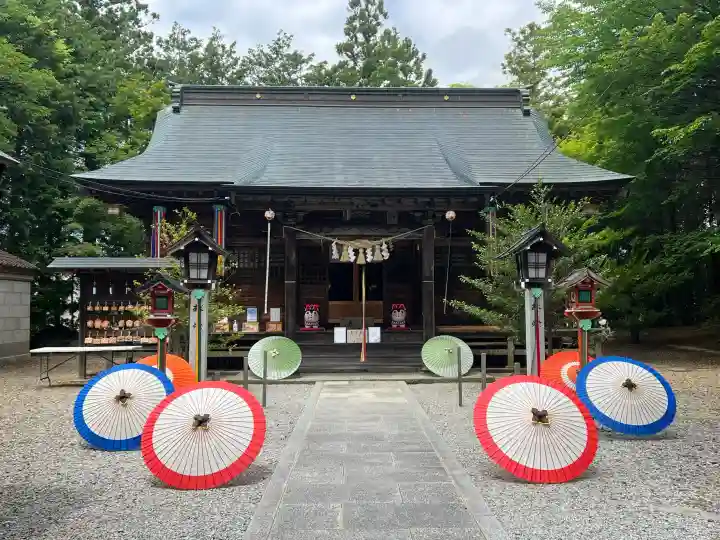 滑川神社 - 仕事と子どもの守り神(福島県)