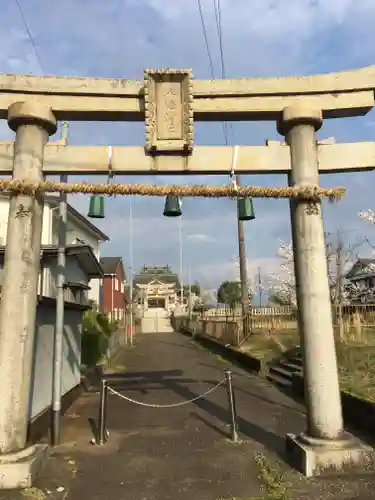 八幡神社の鳥居