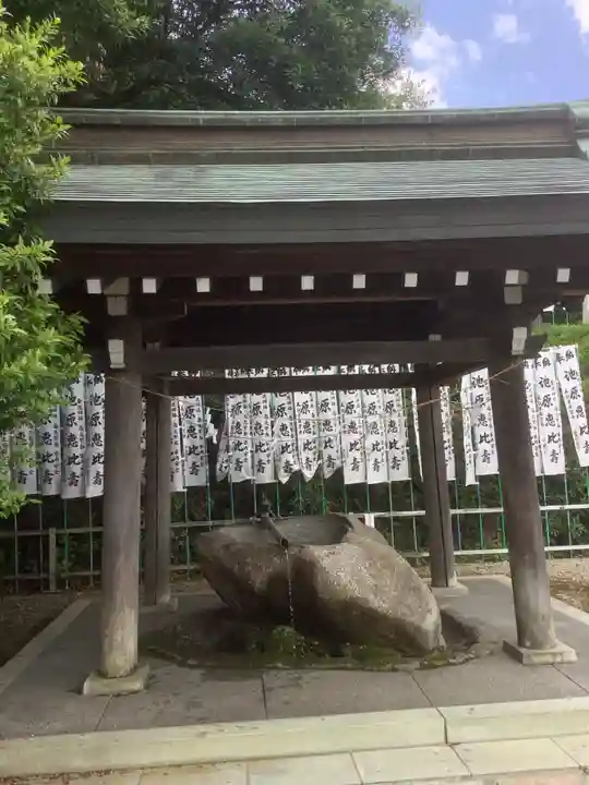 池原神社の手水舎