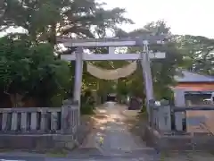 諏訪大神の鳥居