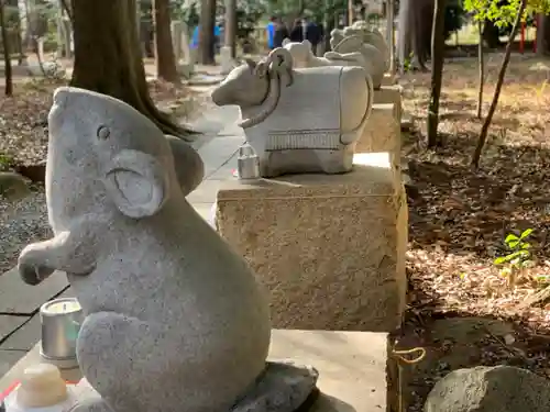 甲斐國一宮 浅間神社の狛犬