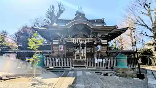 滝野川八幡神社の本殿・本堂
