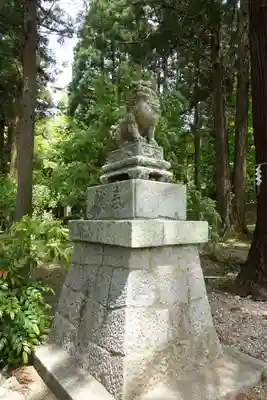 生身天満宮の狛犬