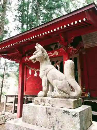 稲荷神社の狛犬