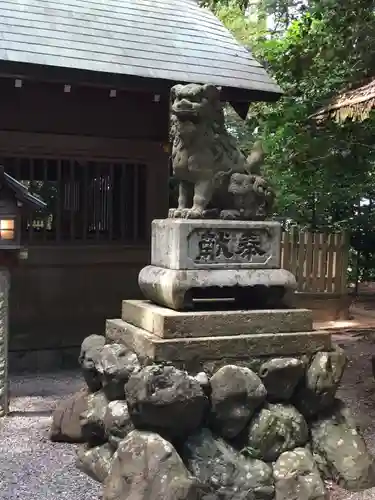 田丸神社の狛犬