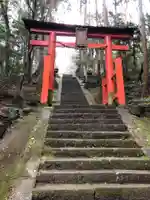 朱智神社の鳥居
