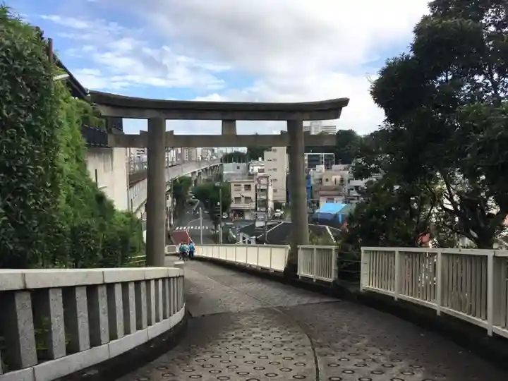 赤羽八幡神社の鳥居