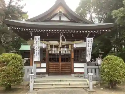 籠守勝手神社(木曽川町黒田)の本殿・本堂