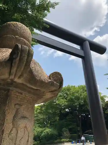 靖國神社の鳥居