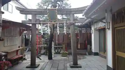 市比賣神社の鳥居