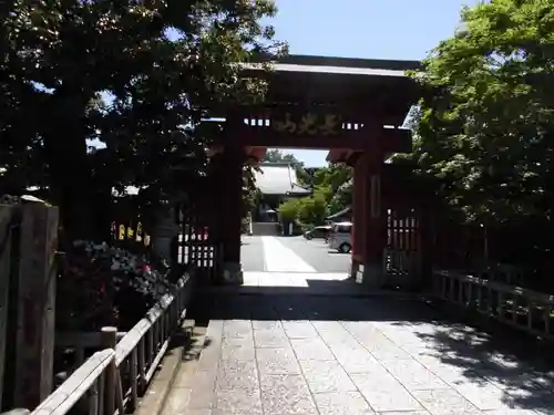 妙蓮寺の山門