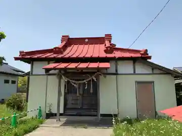 白旗八幡の本殿・本堂