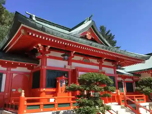 足利織姫神社の本殿