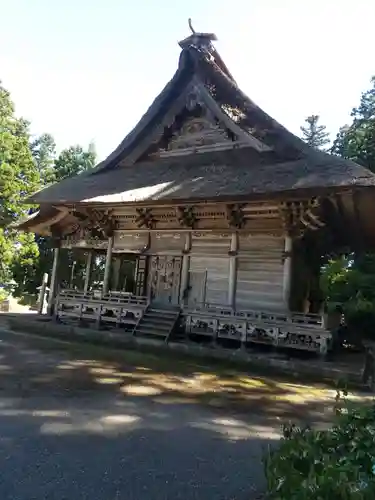 幸徳院笹野寺の本殿