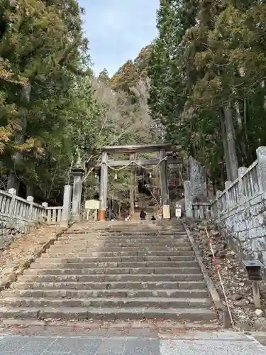 戸隠神社宝光社の鳥居