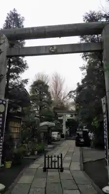 江東天祖神社の鳥居