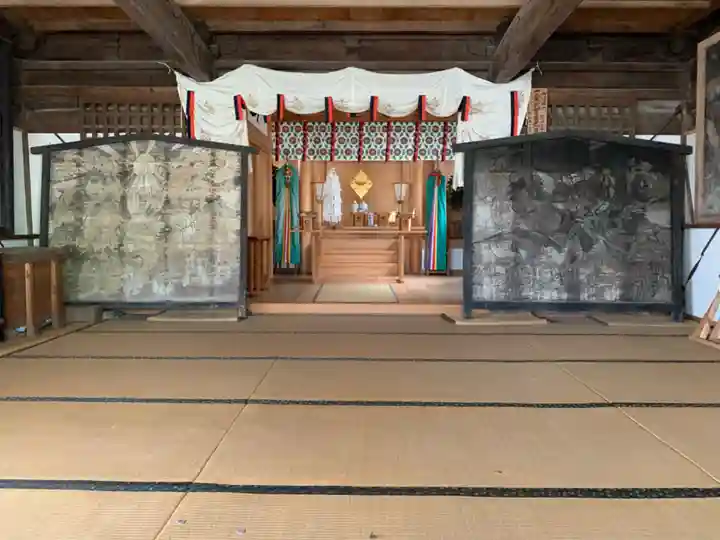 金谷神社の本殿・本堂