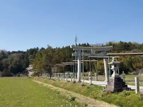 塩田八幡宮の鳥居