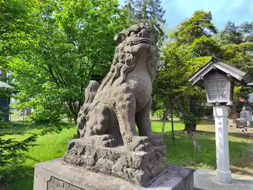 新十津川神社の狛犬