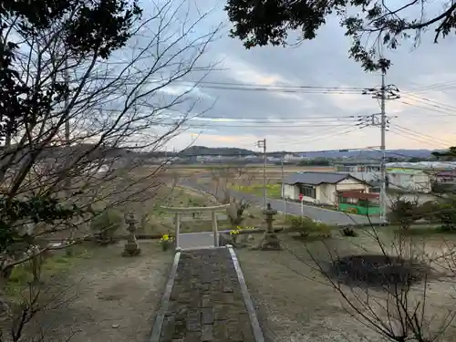 諏訪神社の景色