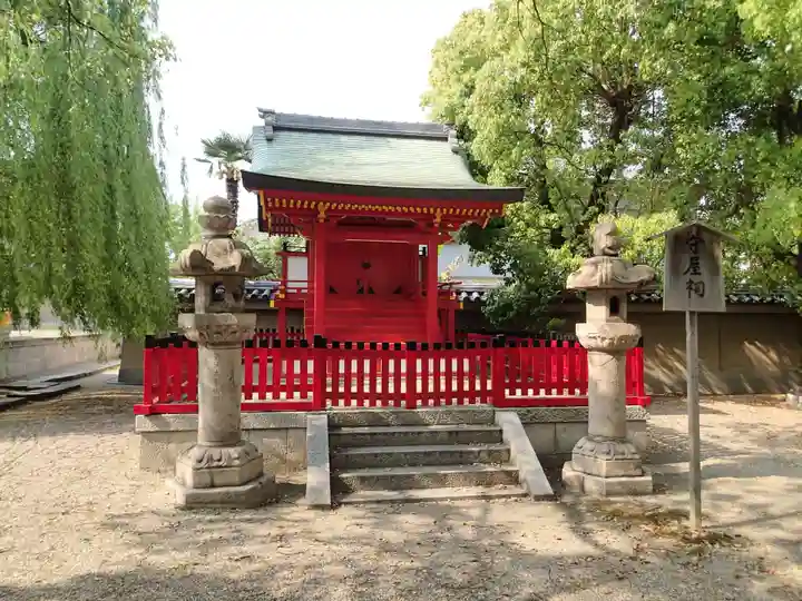 守屋祠(四天王寺境内社)の本殿・本堂